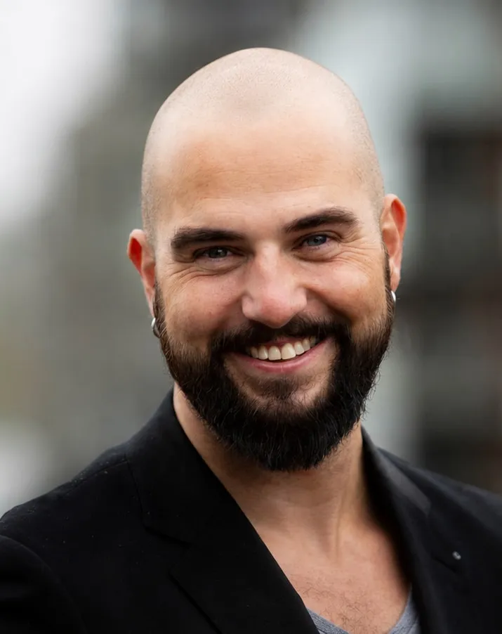 Porträtt av Christian Kröning